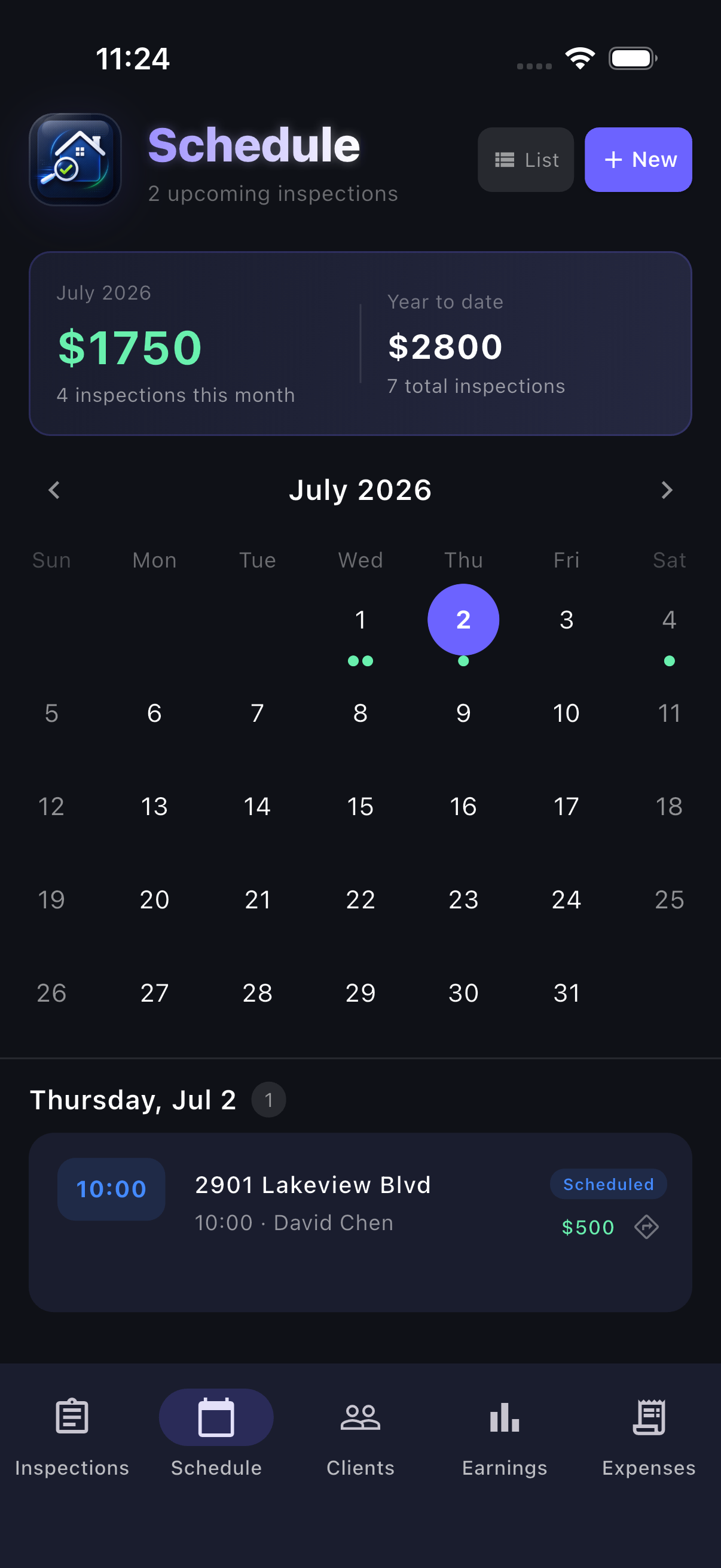 Booking requests, ready to accept.